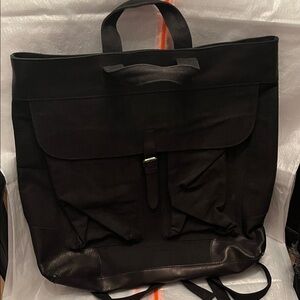 Topman Black Backpack